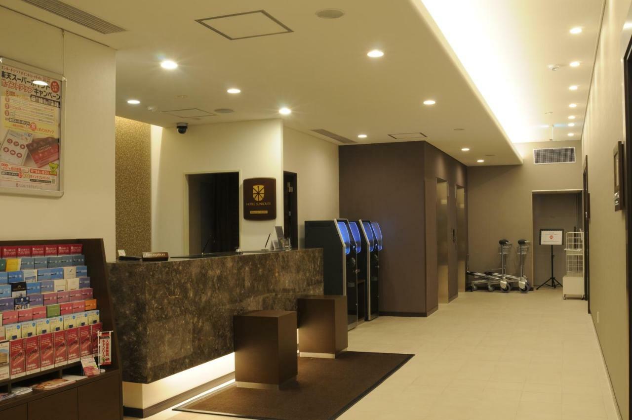 Hotel Sunroute Kumagaya Station Exterior foto
